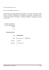 Curriculum vitae del Direttore Sanitario