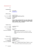 Curriculum vitae