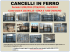 cancelli in ferro