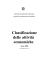 Classificazione delle attività economiche