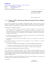 Circolare n. 3 del 2011 Informativa su revisione Asset Allocation