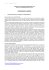 documento di sintesi - Cooperazione Italiana