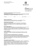 Memorandum raccomandato dalla Società Professionale dei