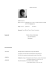 Curriculum Vitae - GAi - Giovani Artisti italiani