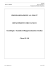 Modulo di ……(disciplina)
