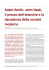 Adam Smith, John Nash, il prezzo dell`anarchia e la decadenza
