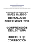 nivel básico de italiano septiembre 2013 comprensión