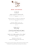MENU AUTUNNALE