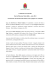 COMUNICATO STAMPA - Provincia di Verona