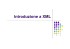 Introduzione a XML
