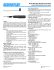 Shure MX183 MX184 MX185 User Guide