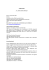 Documento legale - Ordine Avvocati Roma