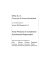 report FP e ISR - Avanzi