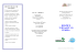 Brochure Cure palliative Hospice Edo ed Elvo Tempia
