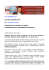 Newsletter n. 01 Gennaio 2010