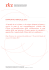 RAPPORTO ANNUALE 2015 «Il mondo in cui viviamo, e che