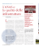 L`ANAS e la qualità delle infrastrutture