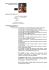 FORMATO EUROPEO PER IL CURRICULUM VITAE