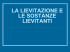 la lievitazione e le sostanze lievitanti