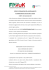 CORSO DI FORMAZIONE ED AGGIORNAMENTO IN