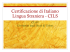 Certificazione di Italiano Lingua Straniera - CILS - Clav