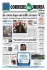 Prima pagina del Corriere dell`Umbria