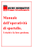 Manuale dell`operatività di sportello.