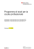 Programma di studi per la scuola professionale