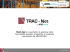 TRAC-Net è il pacchetto di gestione della Tracciabilità pensato