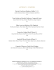 antipasti – starters