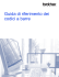 Guida di riferimento dei codici a barre