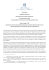 1 Nota di sintesi AUDIZIONE 2 APRILE 2014 Autorità Garante per l