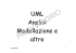 Modellazione e UML