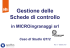 Gestione delle Schede di Controllo (documenti)