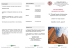 Carta accoglienza Chirurgia Vascolare 2015