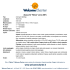 scheda tecnica - welcome charter