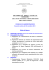 Resoconto della seduta del Consiglio di