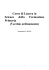 Quadriennale Vecchio Ordinamento AA 2014/15