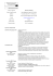 Formato Europeo per il Curriculum Vitae