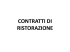 contratto di ristorante