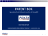 Patent box 23-09-15 Studio Adacta