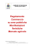 Regolamento commercio su aree pubbliche