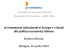 Le innovazioni istituzionali in Europa e i vincoli alla politica