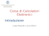 Corso di Calcolatori Elettronici Introduzione