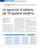 Un approccio di sistema per l`irrigazione moderna