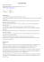 Curriculum Vitae - Scienze Neurologiche e del Movimento