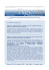 Newsletter n. 1