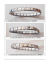 1. Un bracciale modello tennis recante scritta color oro “LEANDRO