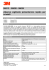 08613 – 08628 - 08629 Adesivo sigillante poliuretanico rapido