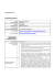 Curriculum vitae Beatrice Di Iacovo